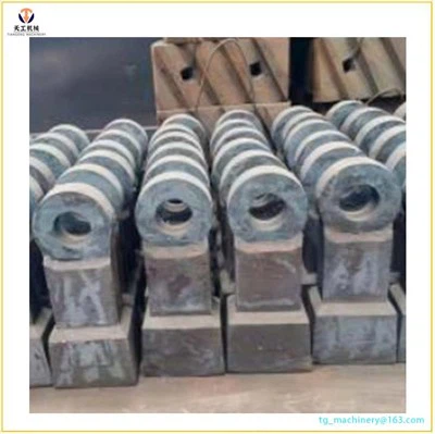 Visoko-CR legura dvo-metalna tečna kompozitna drobilica Hamme